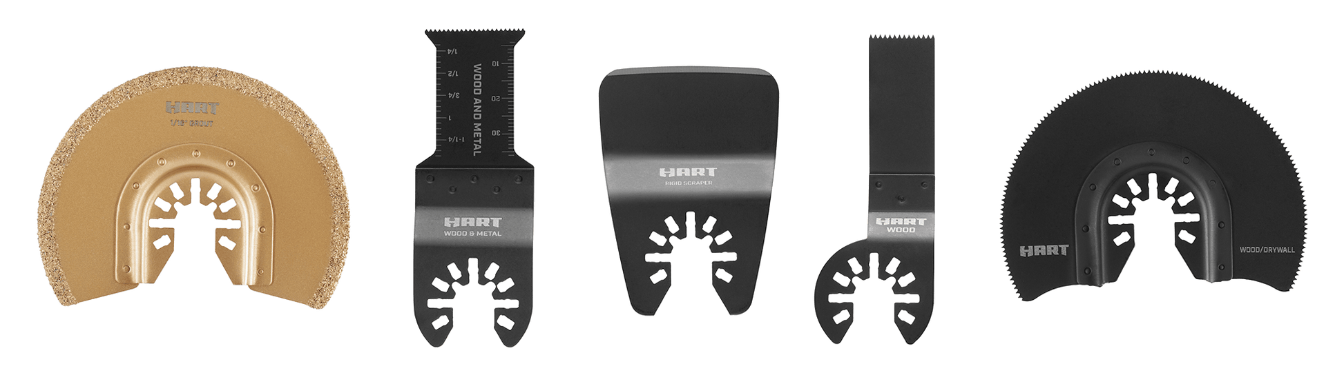 5 PC. Multi-Tool Blade Set