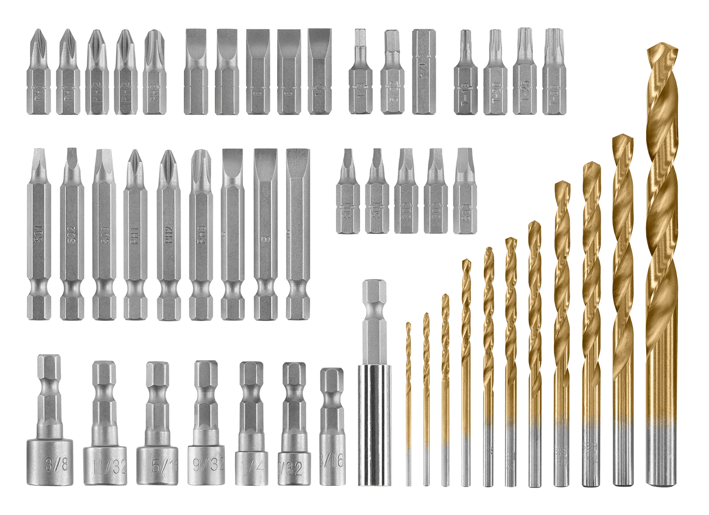 50 PC. Drill & Drive Set