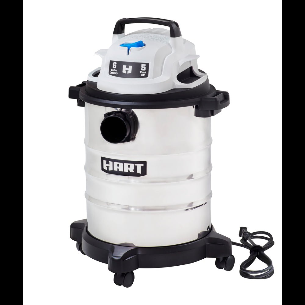 6 Gallon Stainless Steel Wet/Dry Vacuum