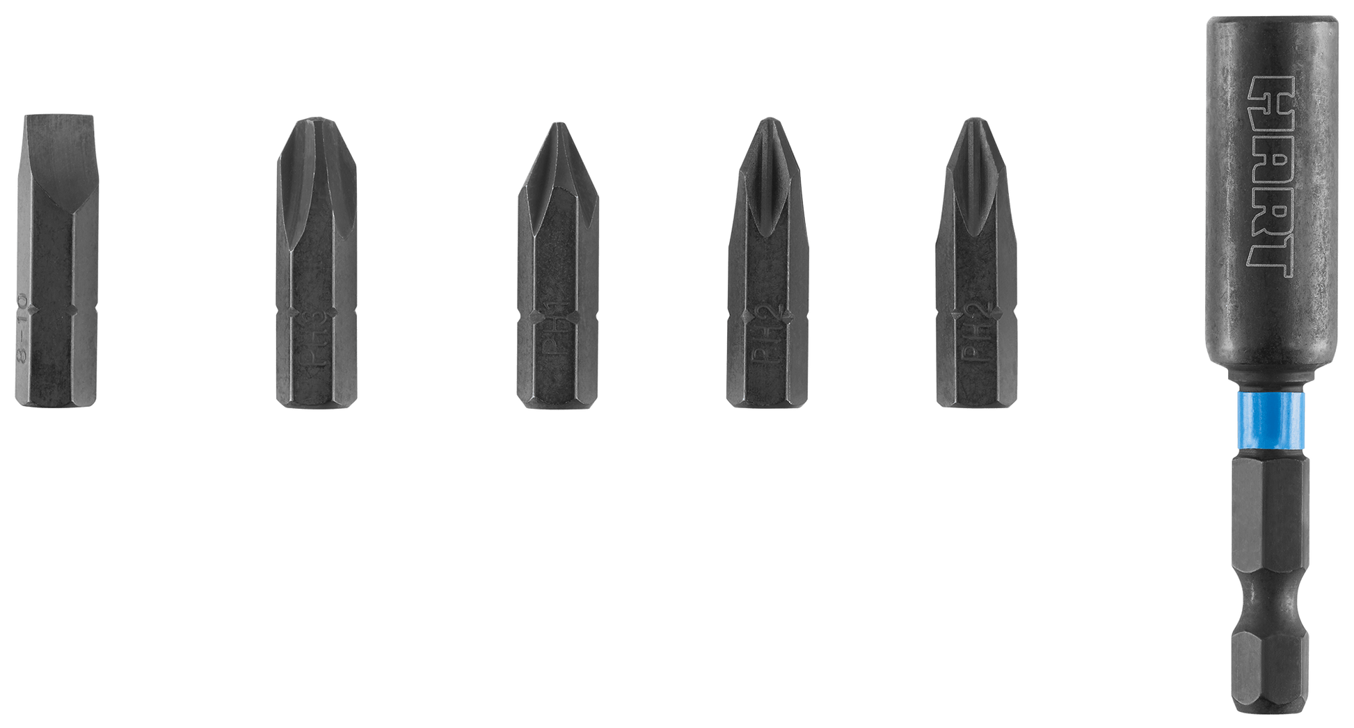 6 PC. Impact Driver Bit Set