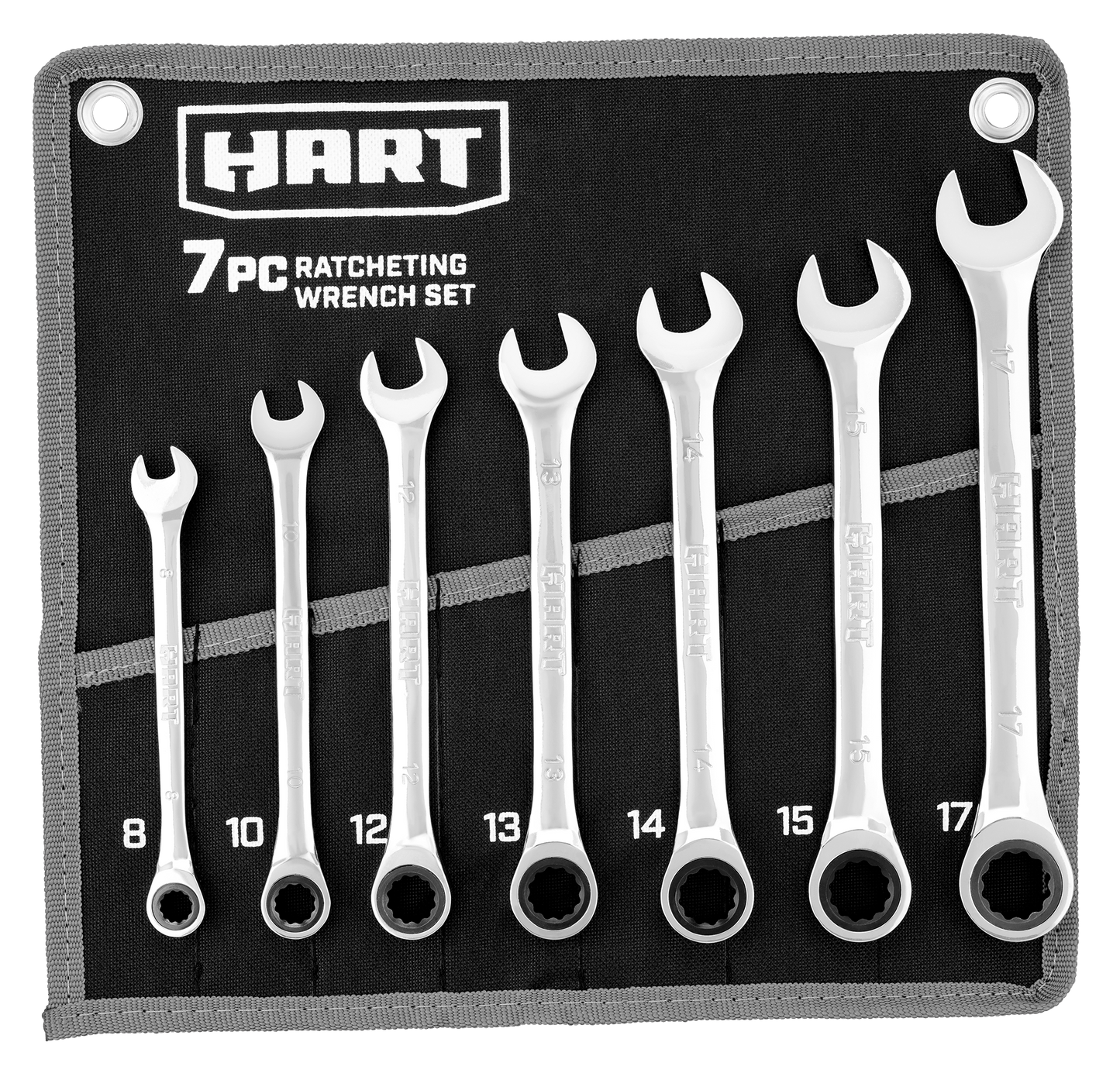 7PC. MM Ratcheting Wrench Set