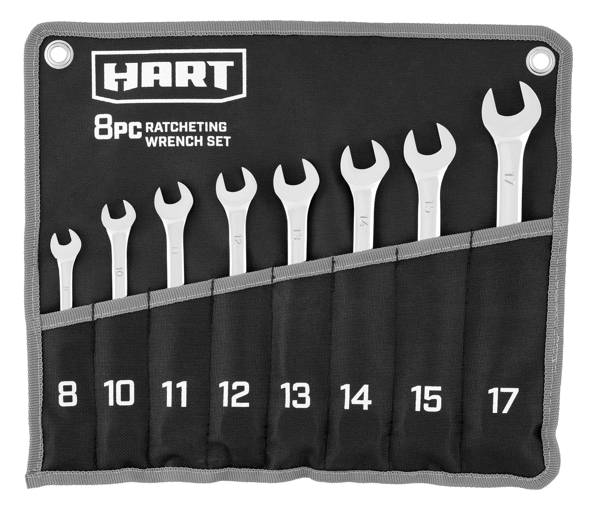 8 PC. Ratcheting Wrench Set MM
