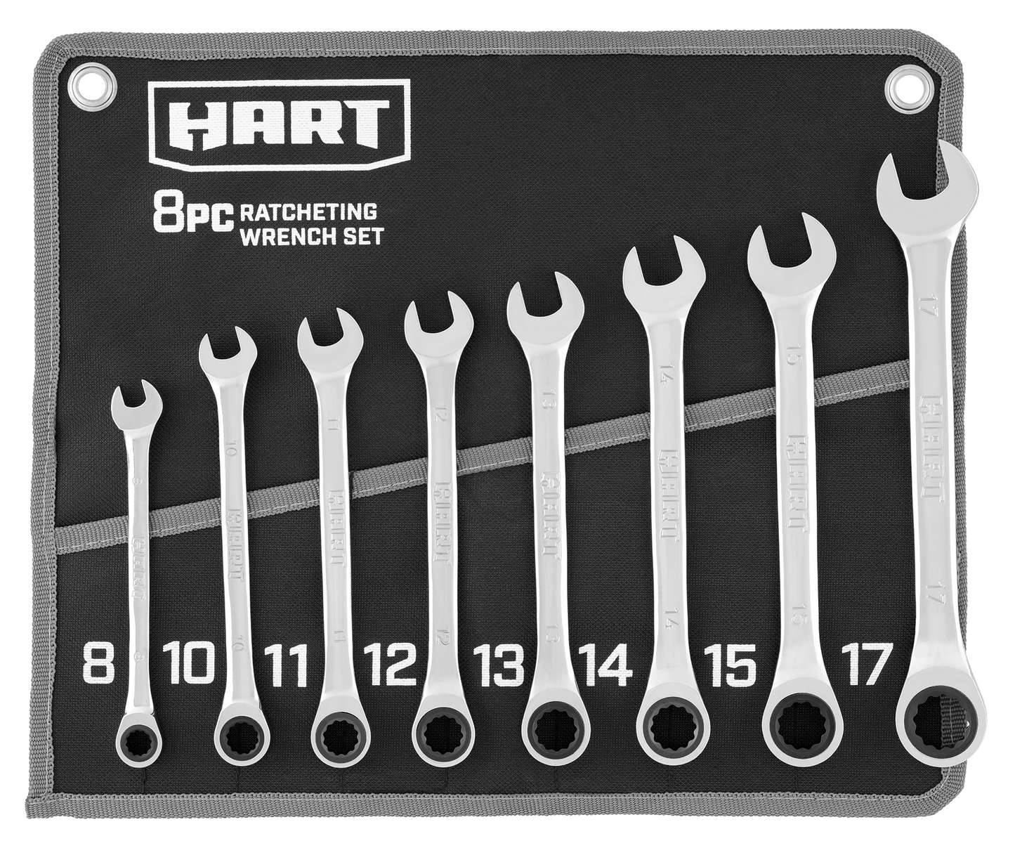 8 PC. Ratcheting Wrench Set MM