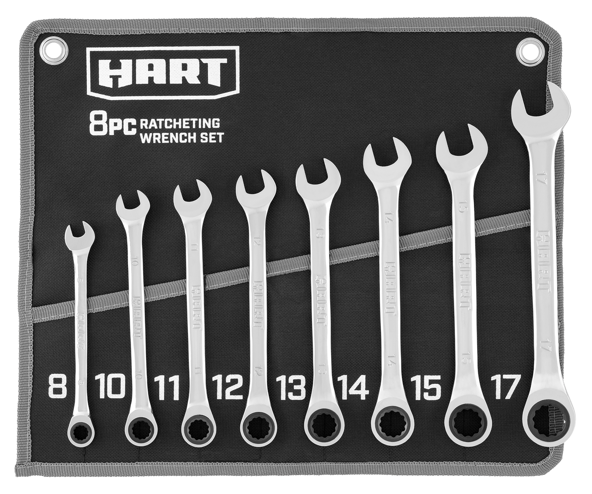 8 PC. Ratcheting Wrench Set MM