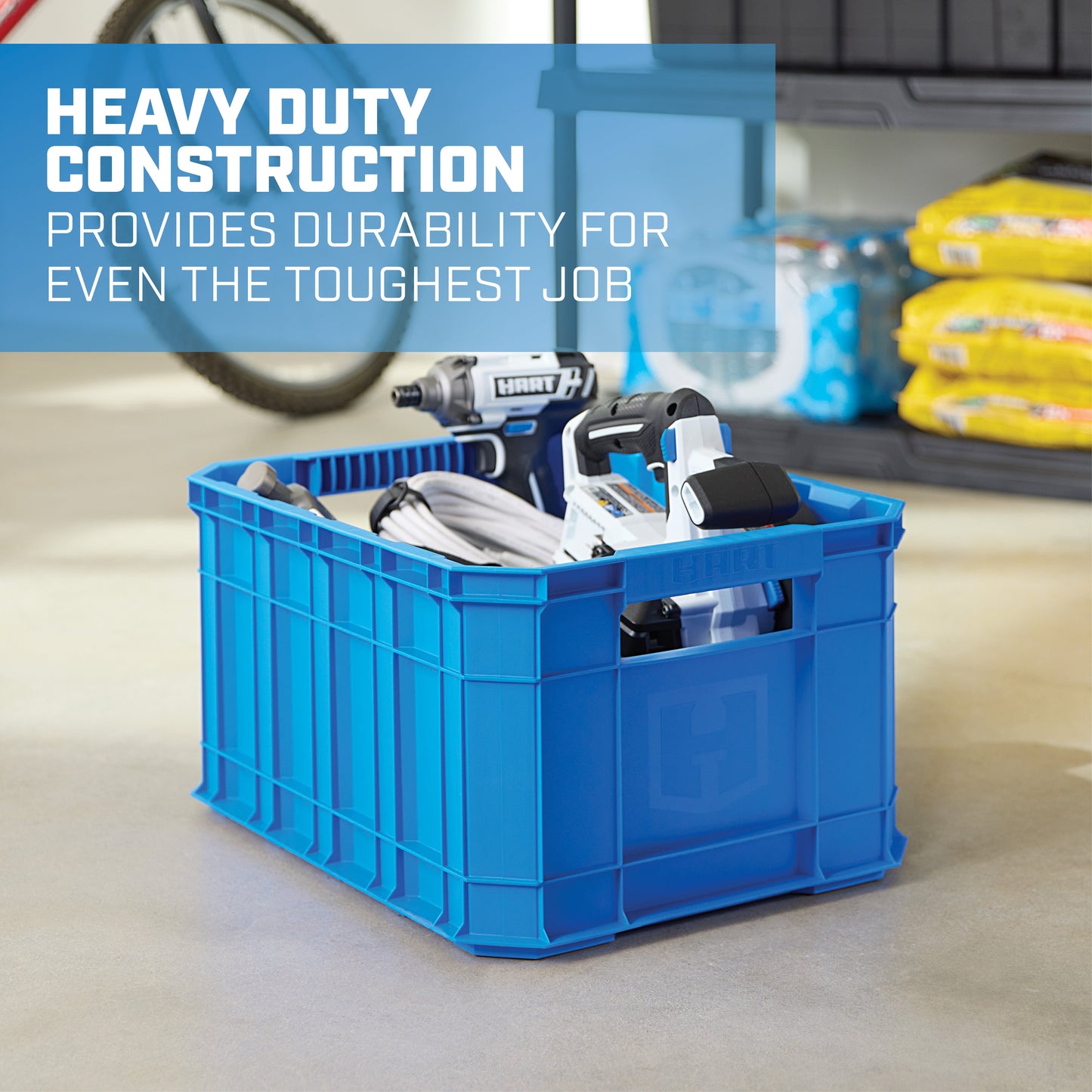 8.5 Gal Utility Storage Crate