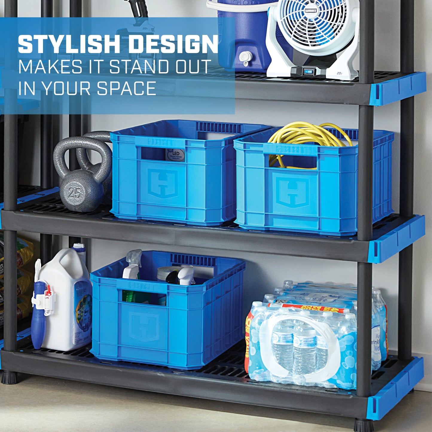 8.5 Gal Utility Storage Crate