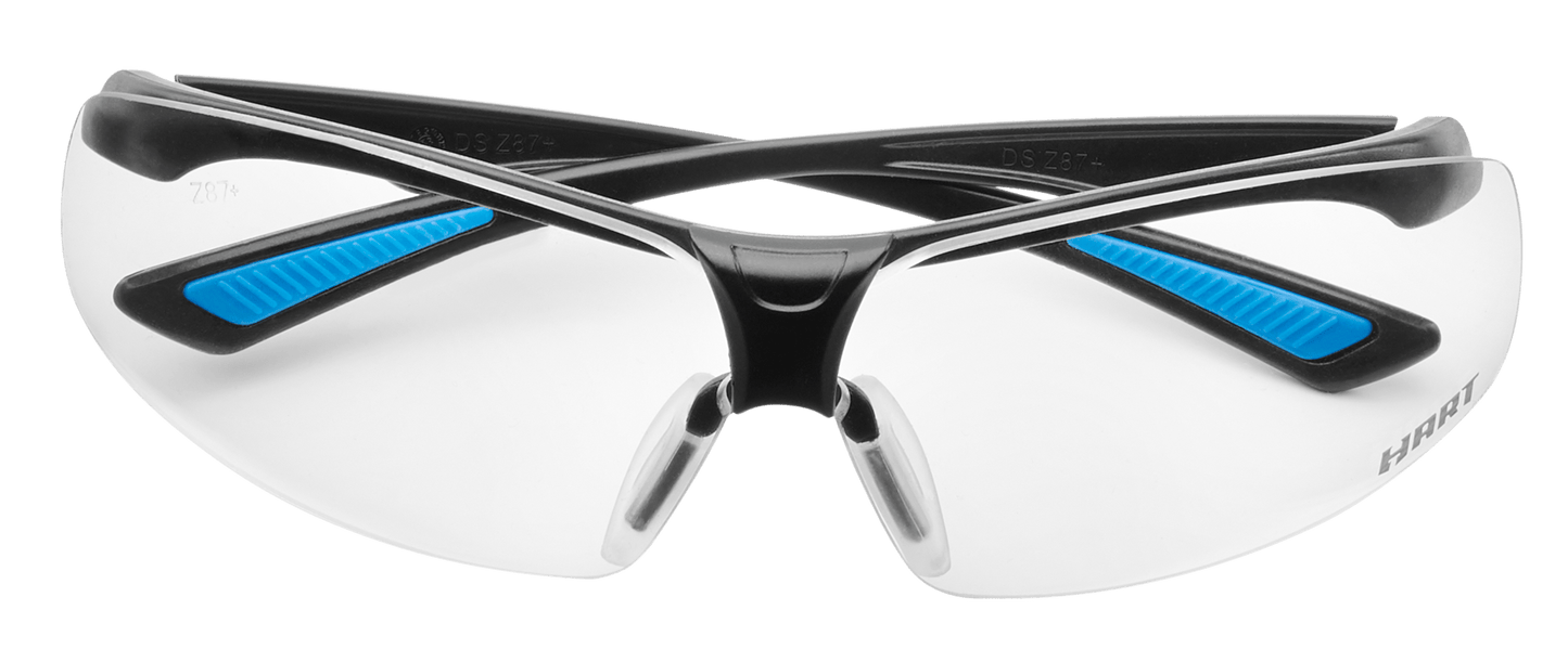 Clear Flex-Fit Safety Glasses