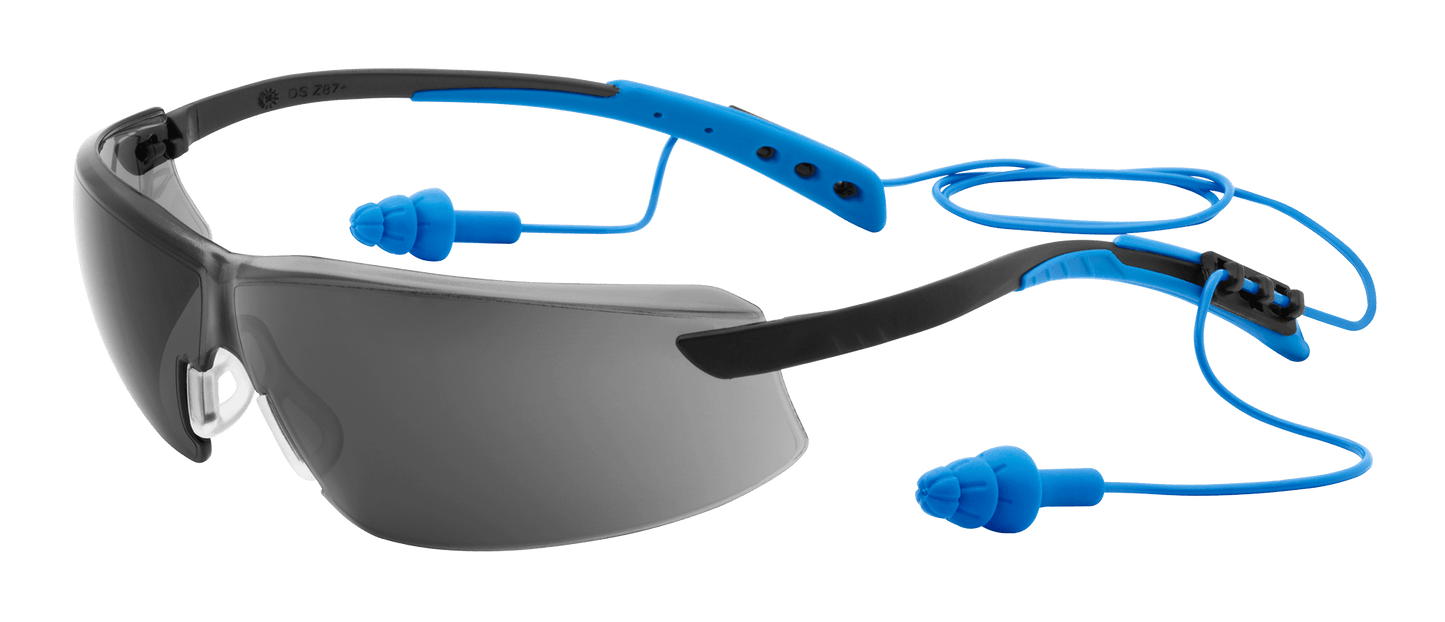 Tinted Glasses + Ear Plugs