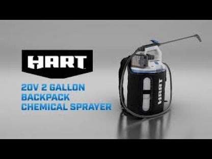 20V 2 Gallon Backpack Chemical Sprayer Kit