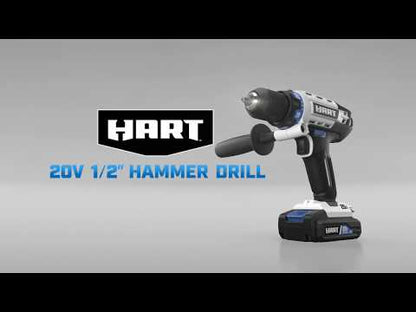 20V 1/2” Hammer Drill Kit