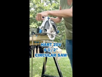 20V 6-1/2" Cordless Circular Saw Kit