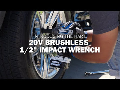 20V 1/2" Cordless Brushless Impact Wrench Kit