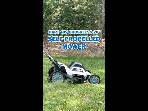 40V 20" Brushless Self-Propelled Electric Lawn Mower Kit