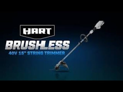40V Brushless 15" String Trimmer- Attachment Capable (Battery and Charger Not Included)