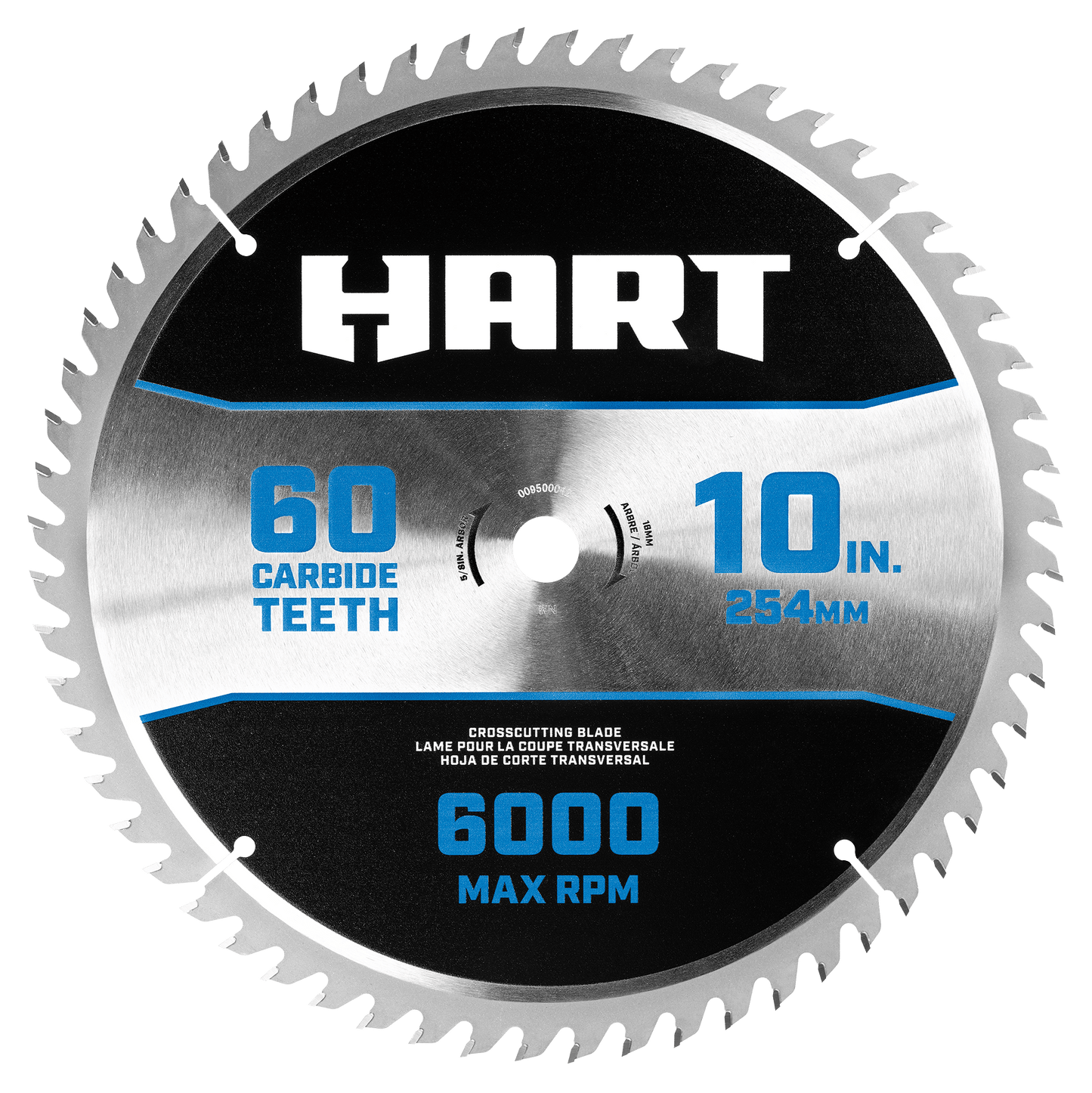 10” 40T & 60T Ripping & Crosscutting Miter Saw Blades