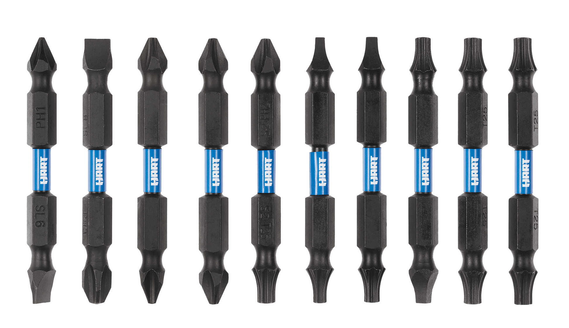 10 PC. Double-Ended Impact Drive Set