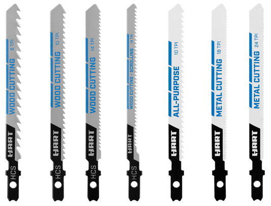 10 PC. Jigsaw Blade Set