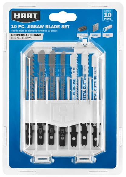 10 PC. Jigsaw Blade Set