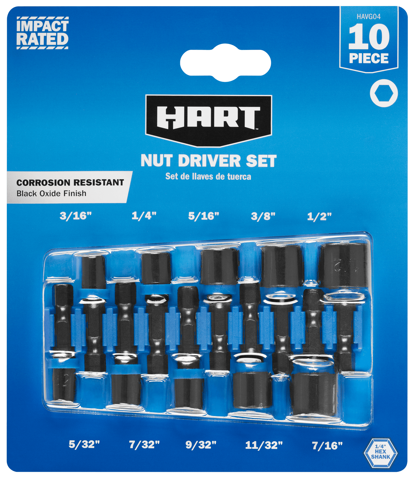 10 PC. Nut Driver Set