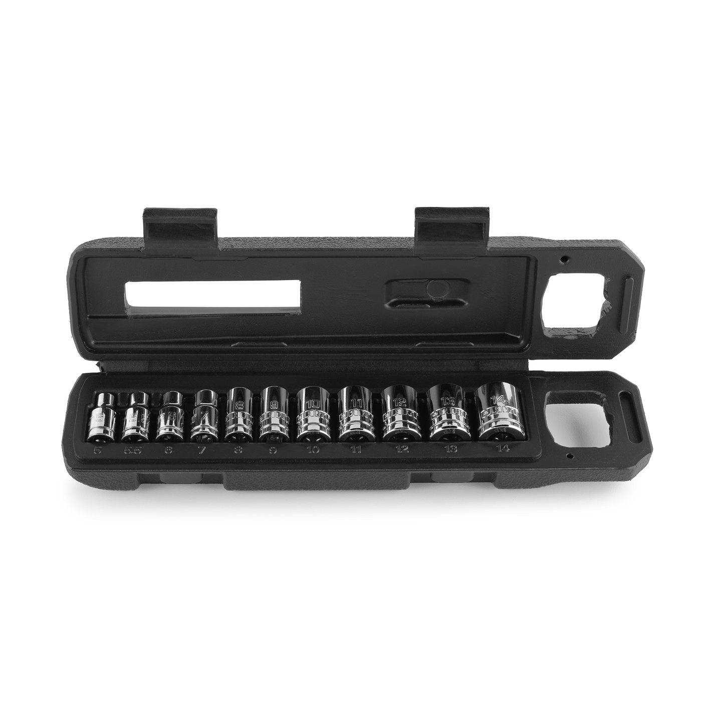 11 PC 1/4" MM Standard Socket Set