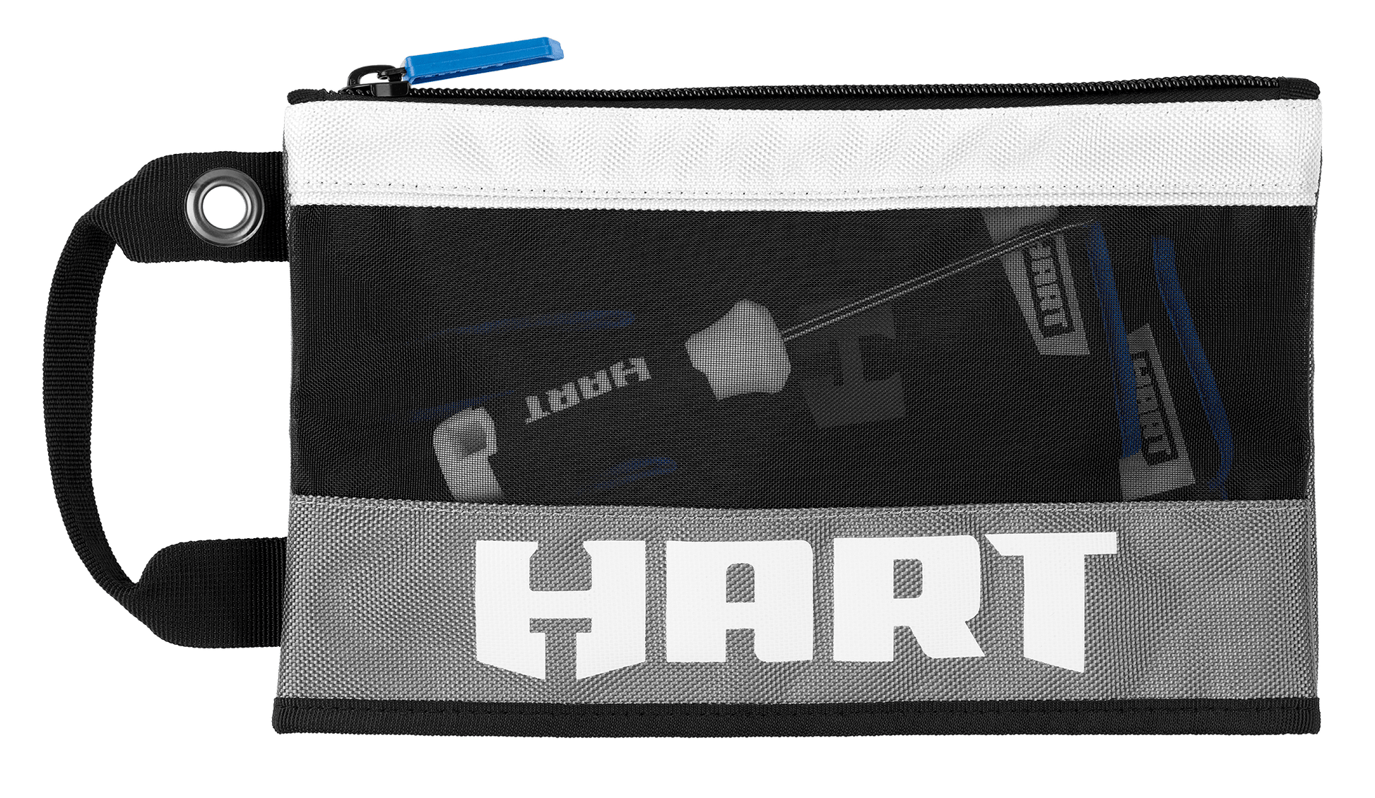 12" Zipper Pouch with Mesh Window