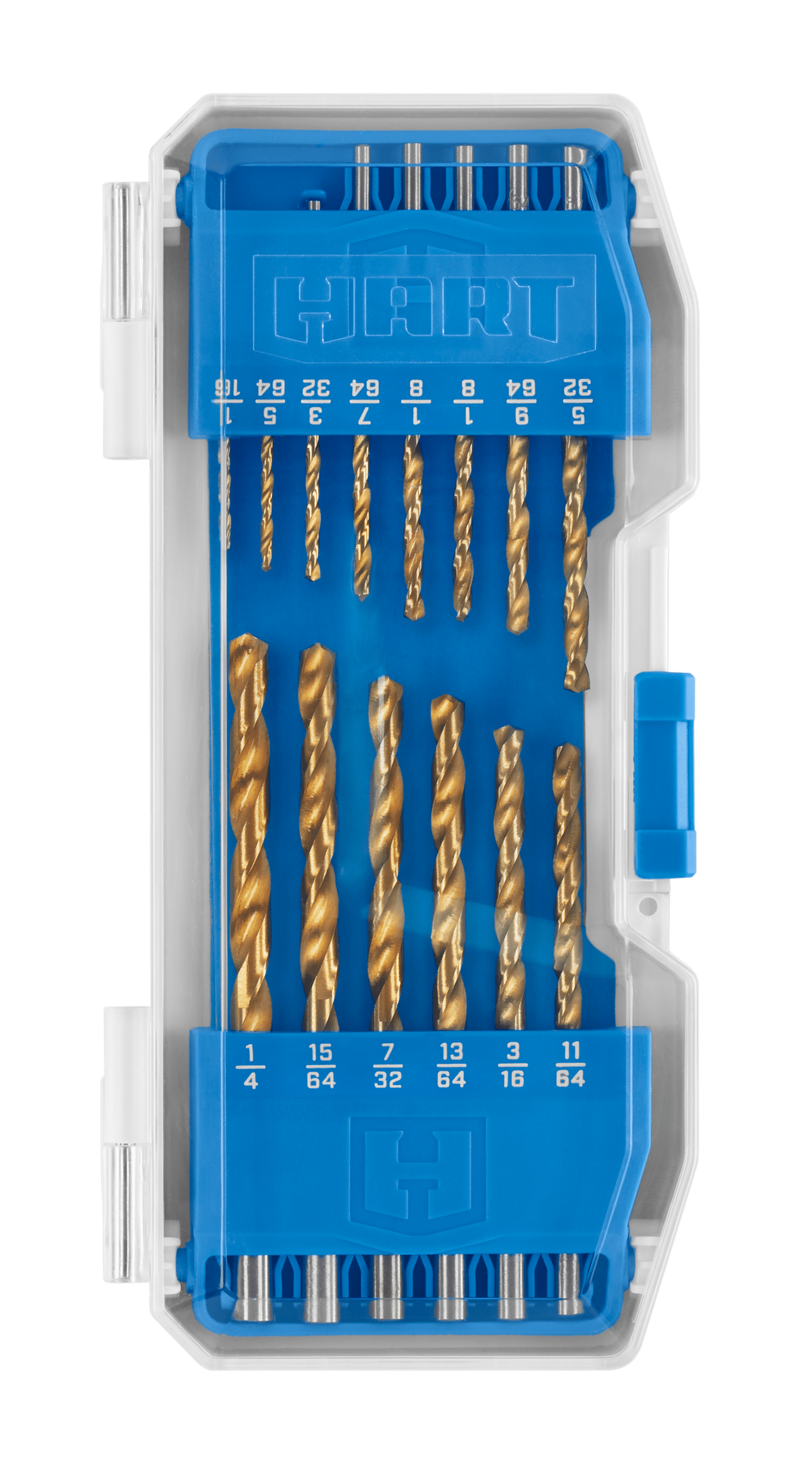 14 PC. Titanium Drill Bit Set