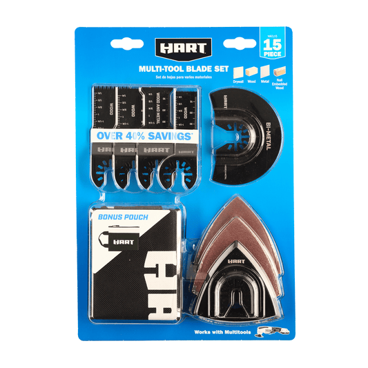 15 PC. Multi Tool Blade Set