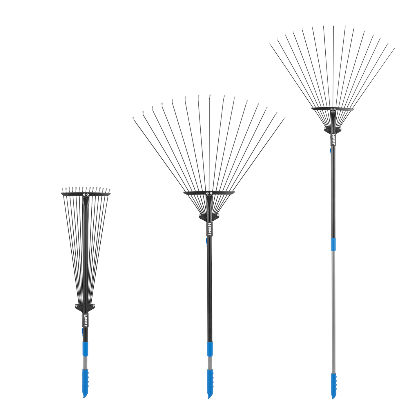 15-Tine Adjustable Leaf Rake