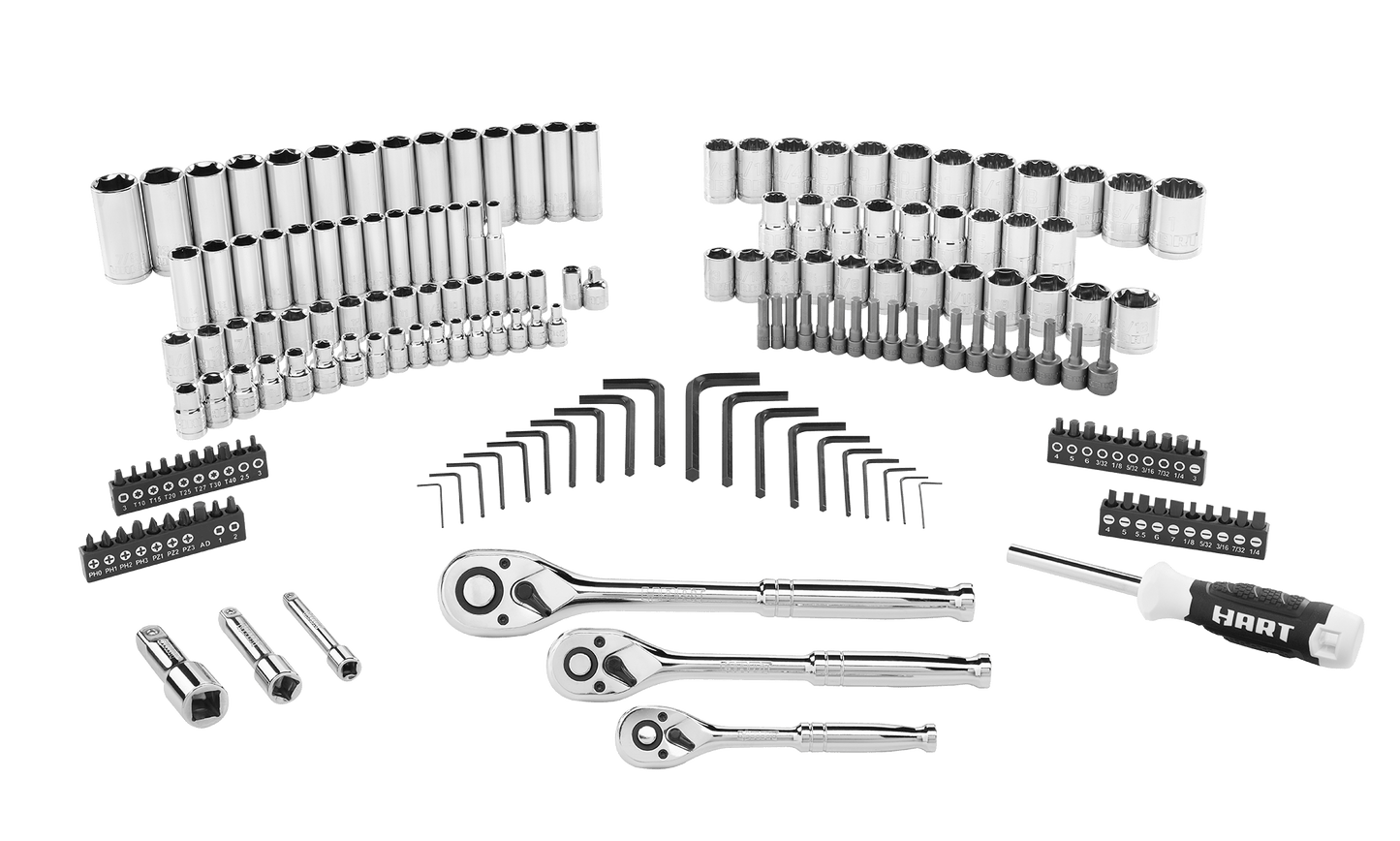 180 PC. Mechanics Tool Set