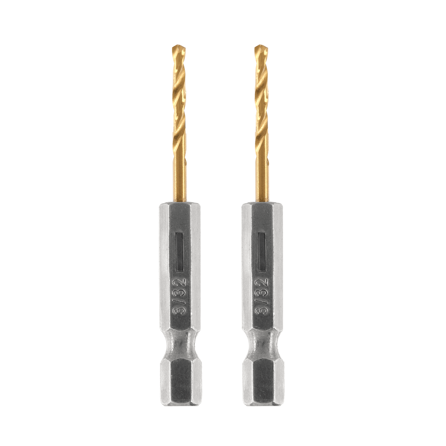 2 PC 3/32" Titanium Drill Bits