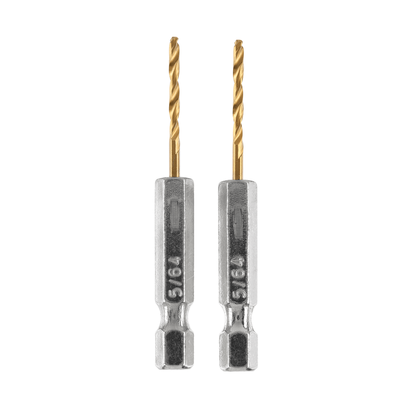 2 PC 5/64" Titanium Drill Bits