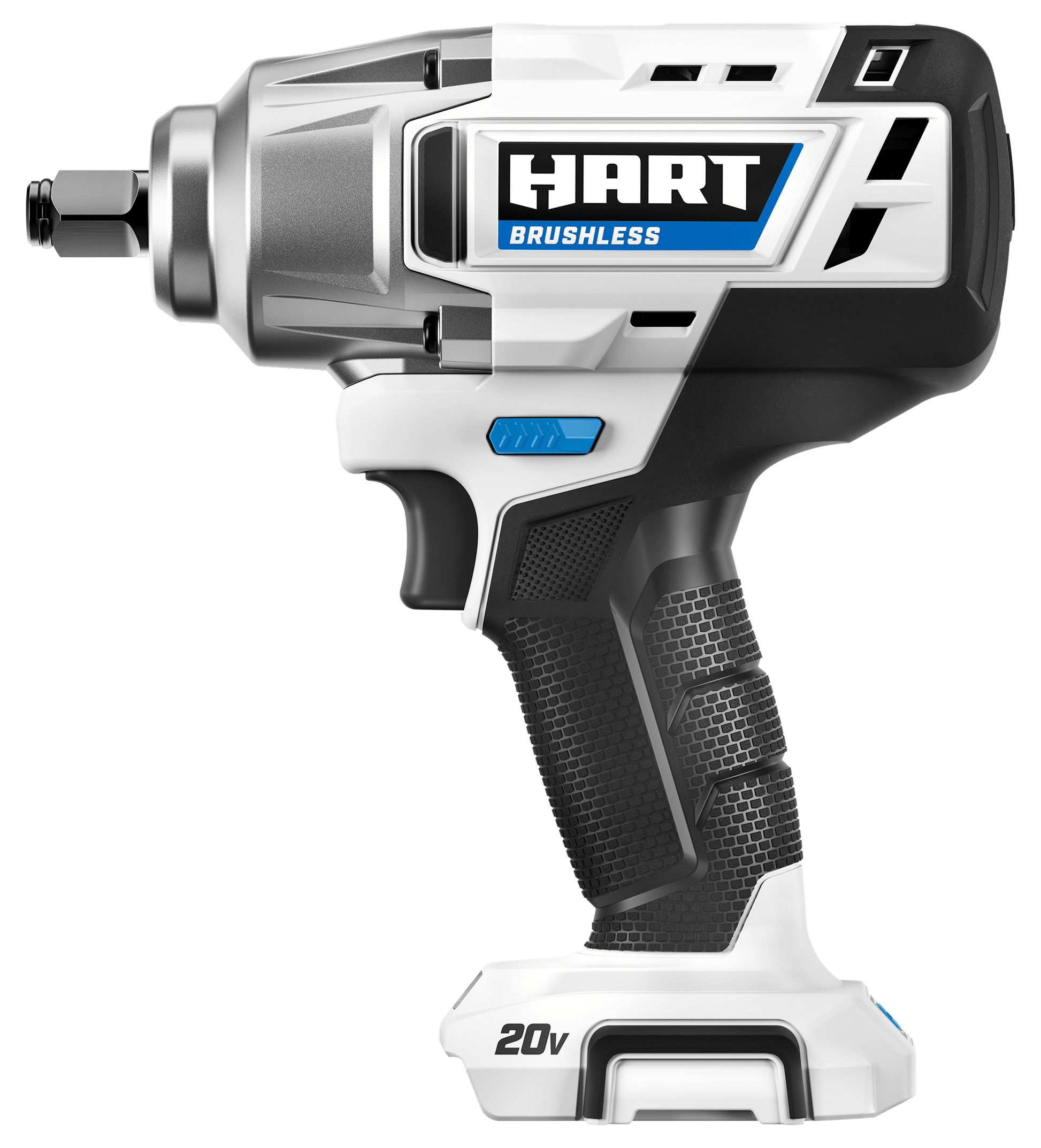 20V 1/2" Battery Powered Brushless Impact Wrench (Battery and Charger Not Included)