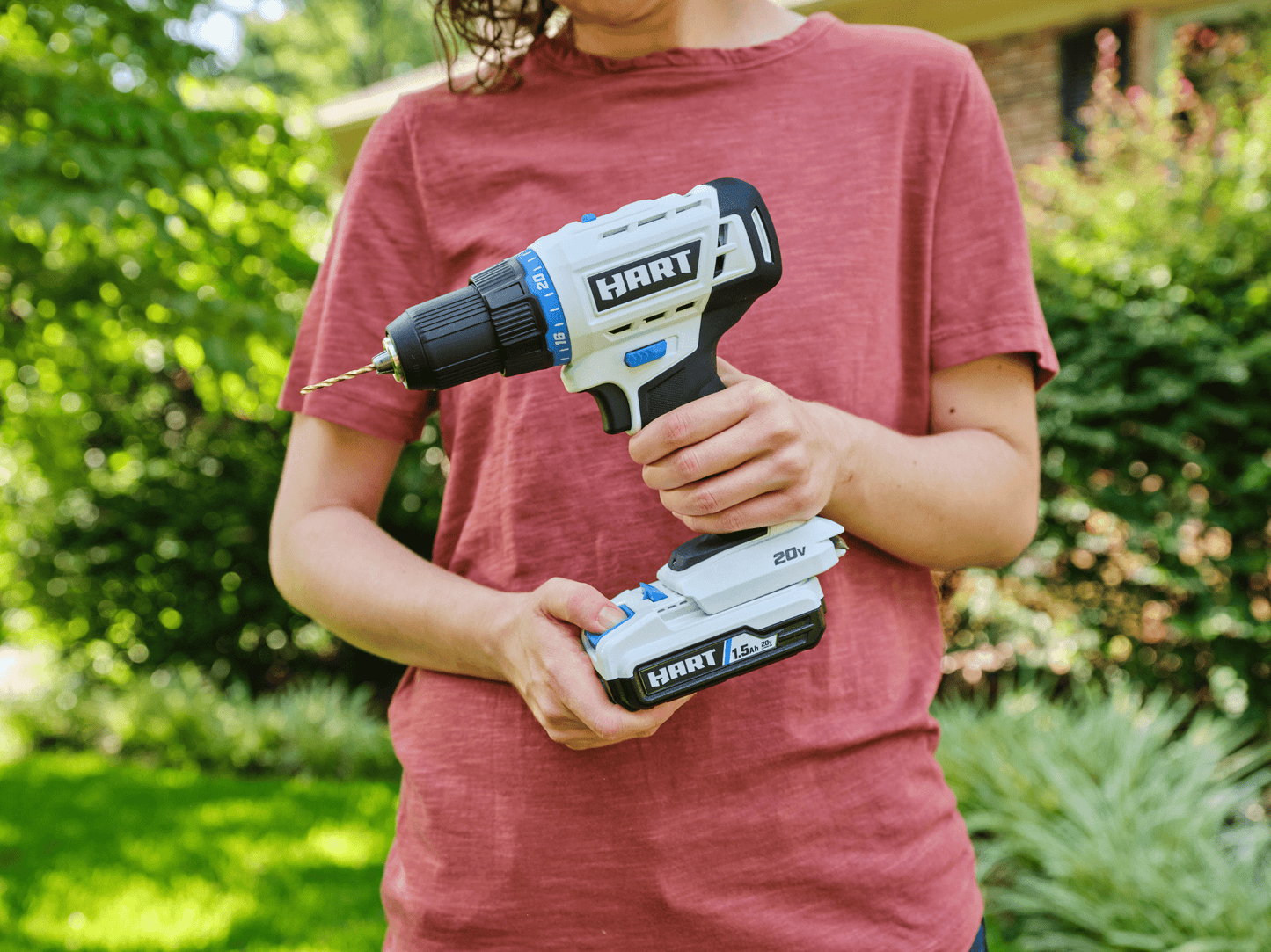 20V 1/2" Cordless Drill/Driver Kit with 2 Batteries