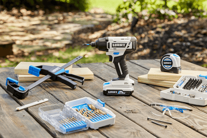 20V 1/4" Cordless Impact Driver Kit with 2 Batteries