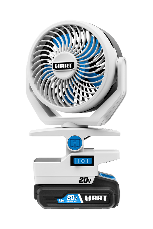 20V 4" Clamp Fan Kit