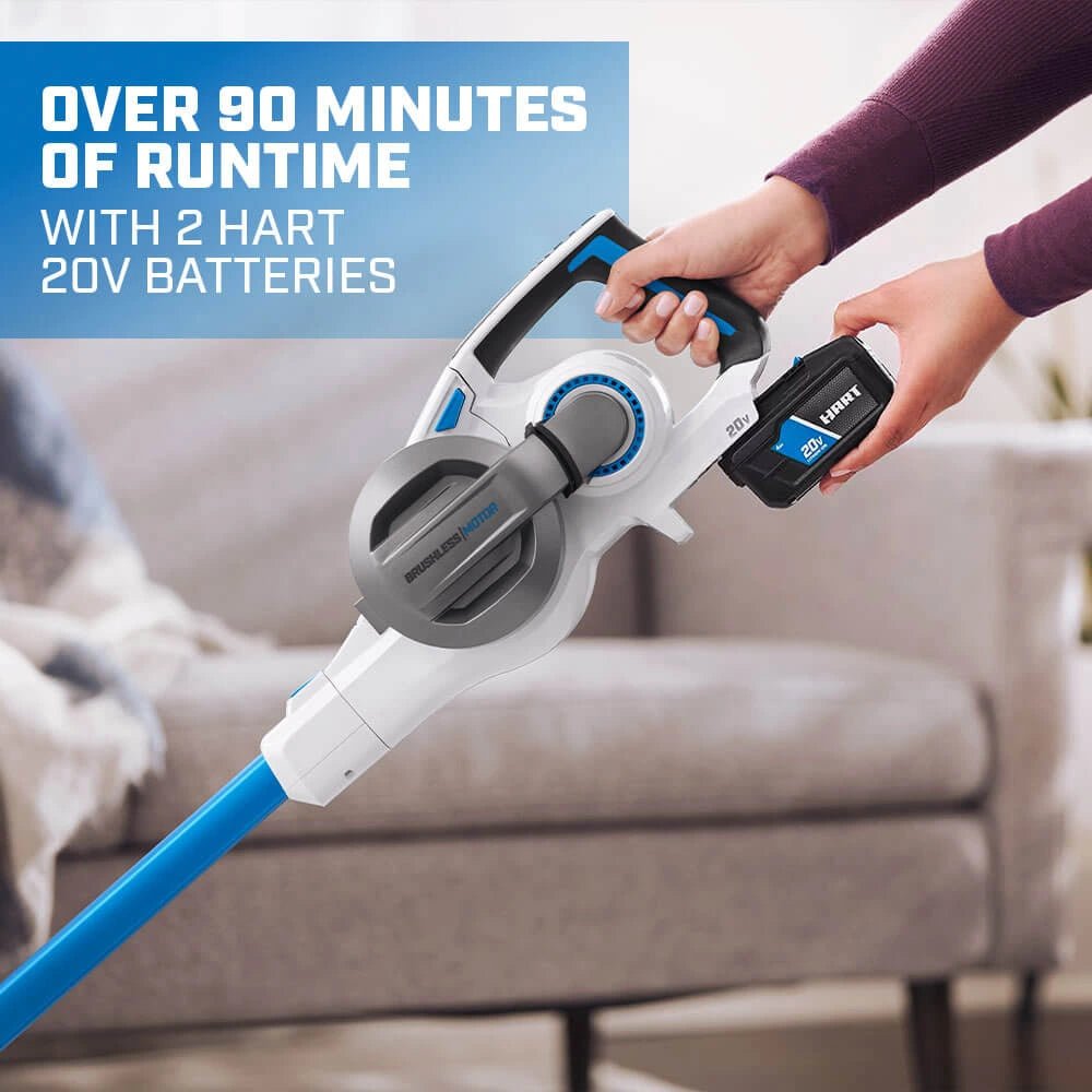 20V Cordless Stick Vacuum Kit w/ Brushless Motor Technology