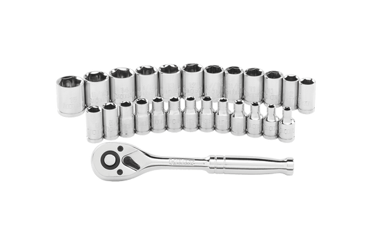 26 PC. 1/4" Drive Mechanics Tool Set