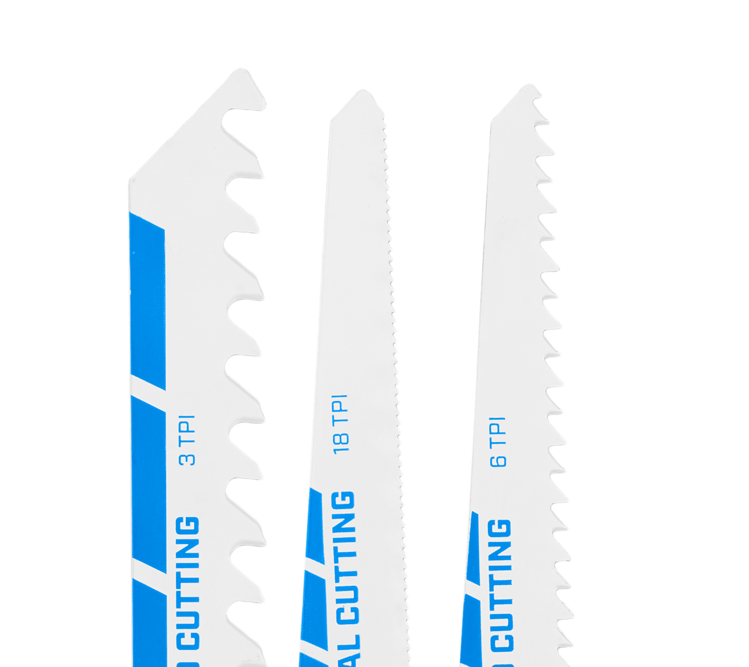 3 PC. All Purpose Reciprocating Saw Blades