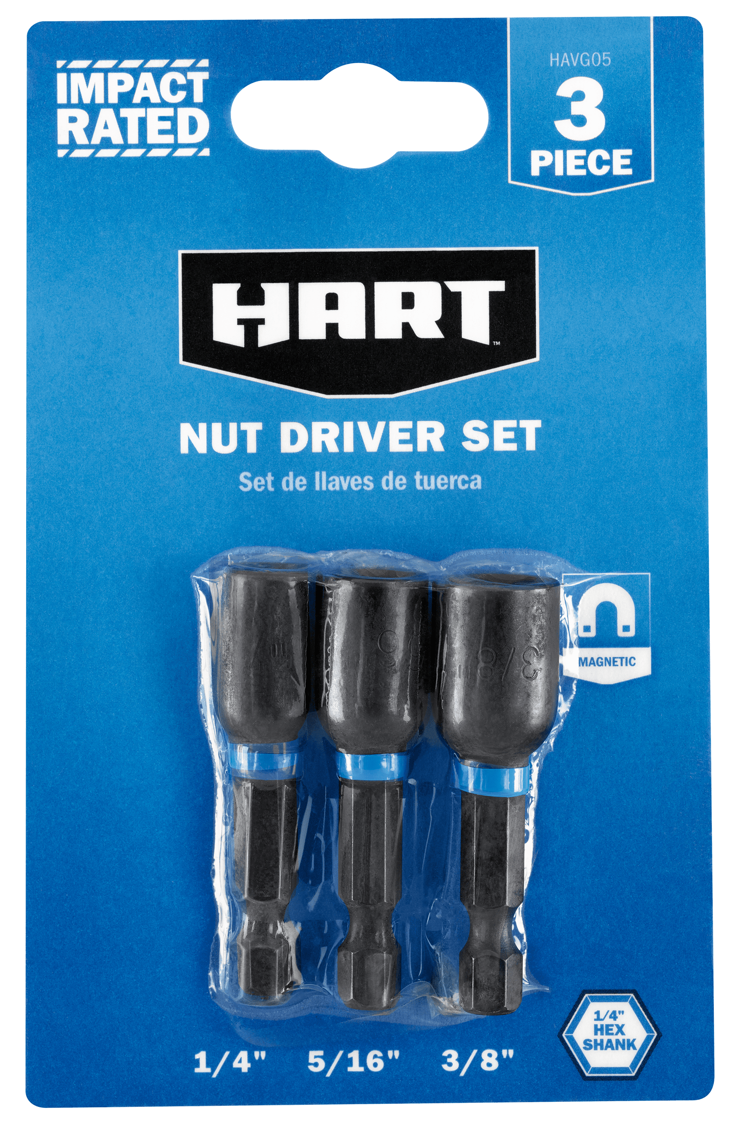 3 PC. Magnetic Nut Driver Set