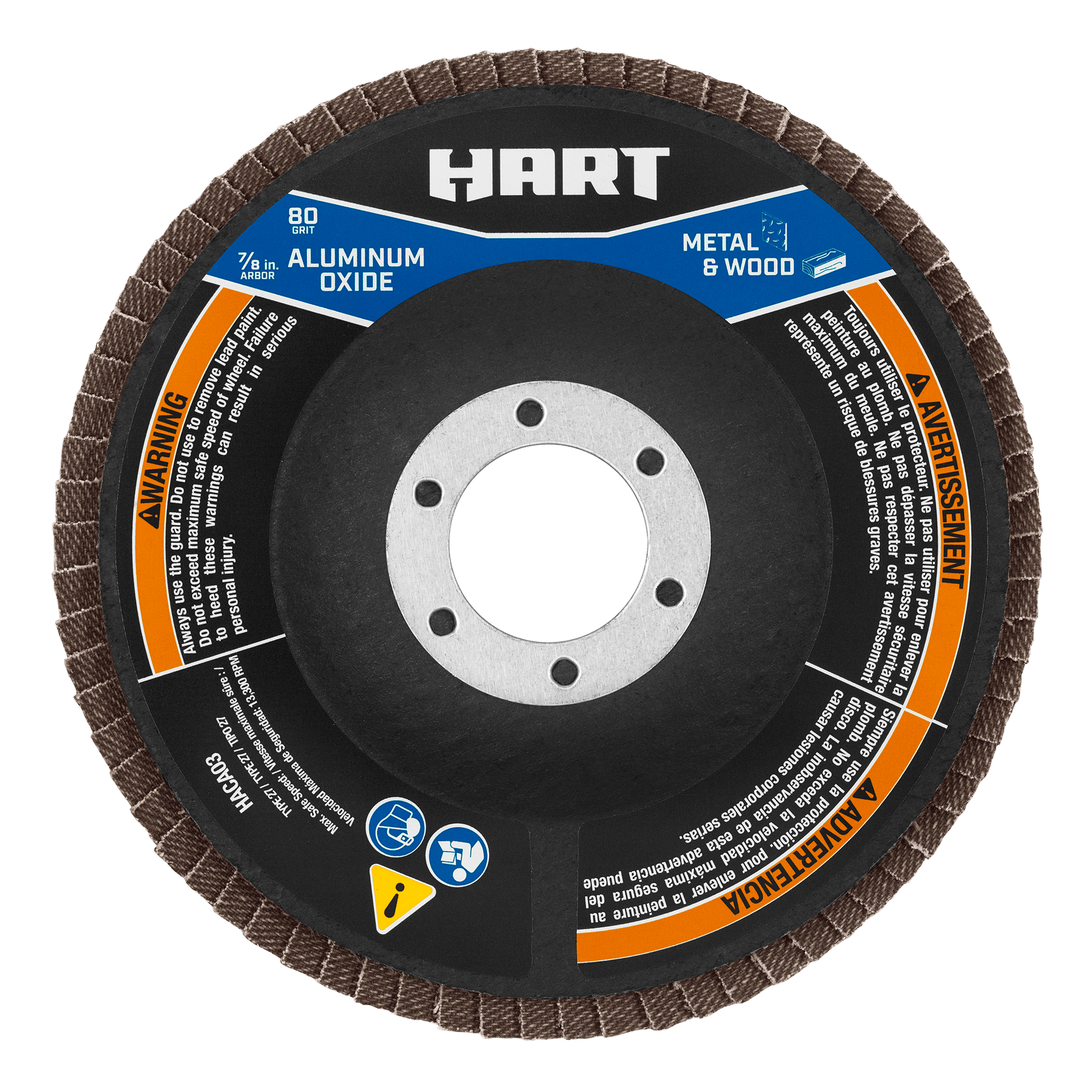 4-1/2" Flap Disc 80 Grit