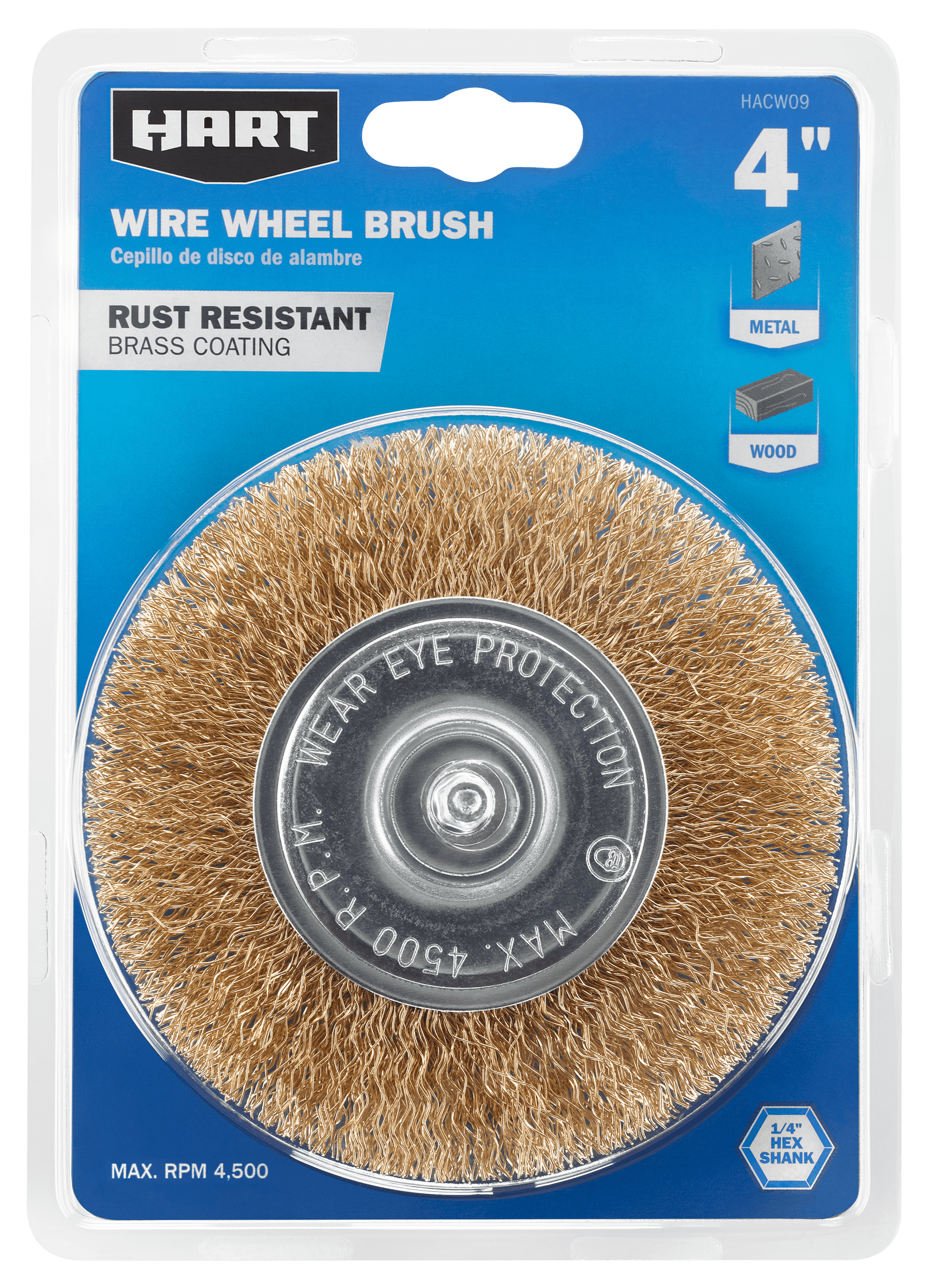 4" Wire Wheel Brush