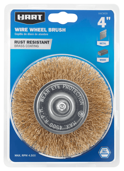 4" Wire Wheel Brush