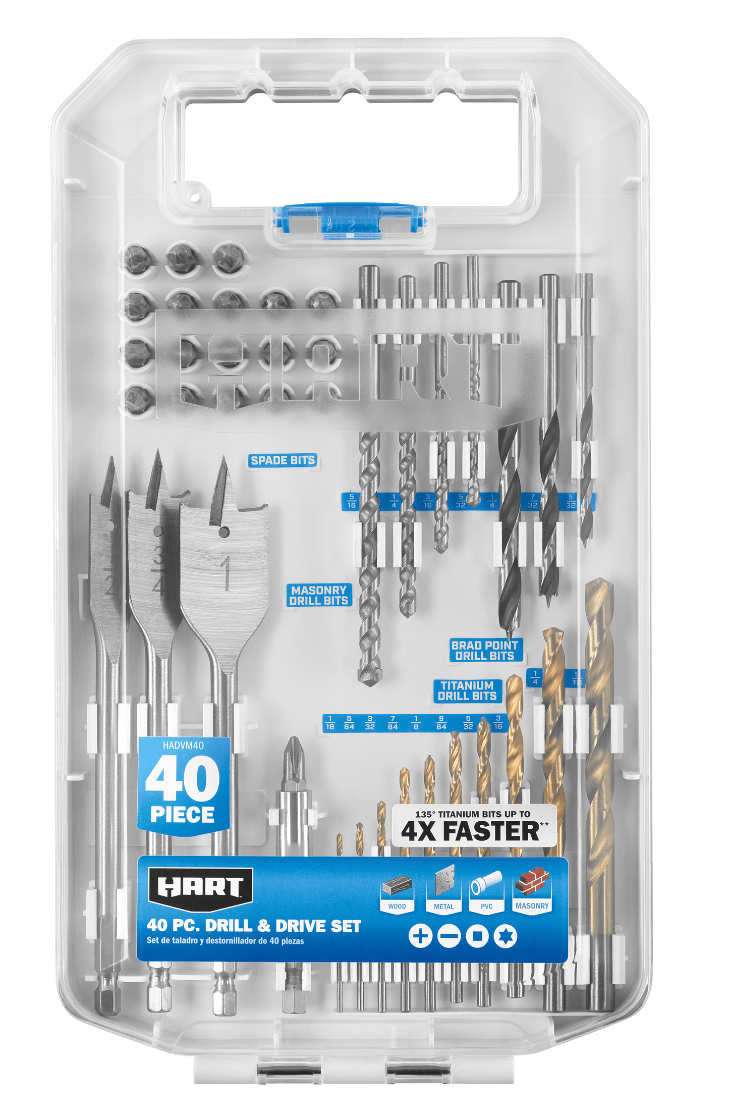 40 PC. Drill & Drive Set