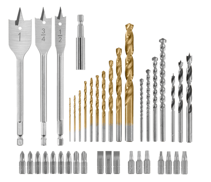 40 PC. Drill & Drive Set