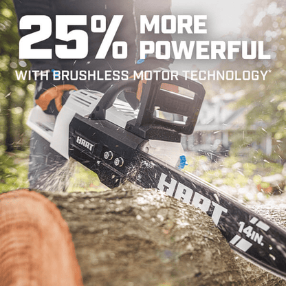 40V Cordless Brushless 14" Chainsaw (Battery and Charger Not Included)