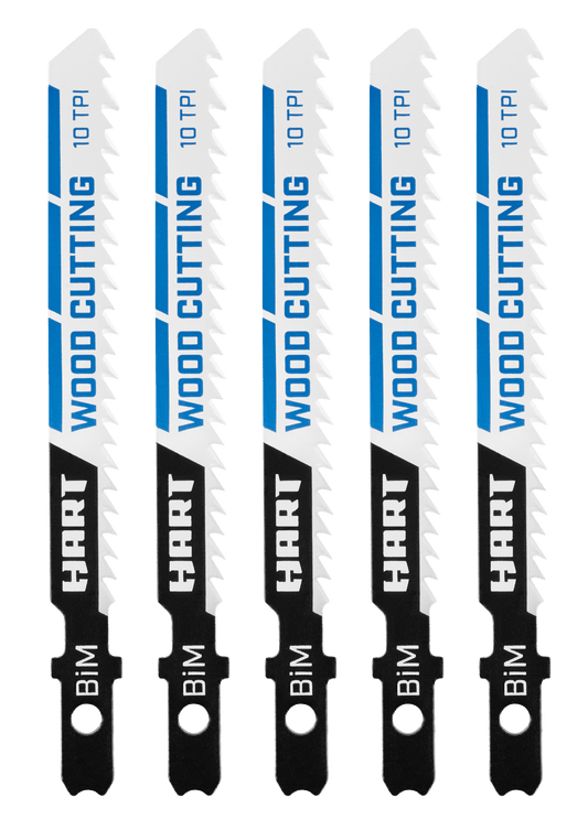 5 PC. 10 TPI Jigsaw Blades