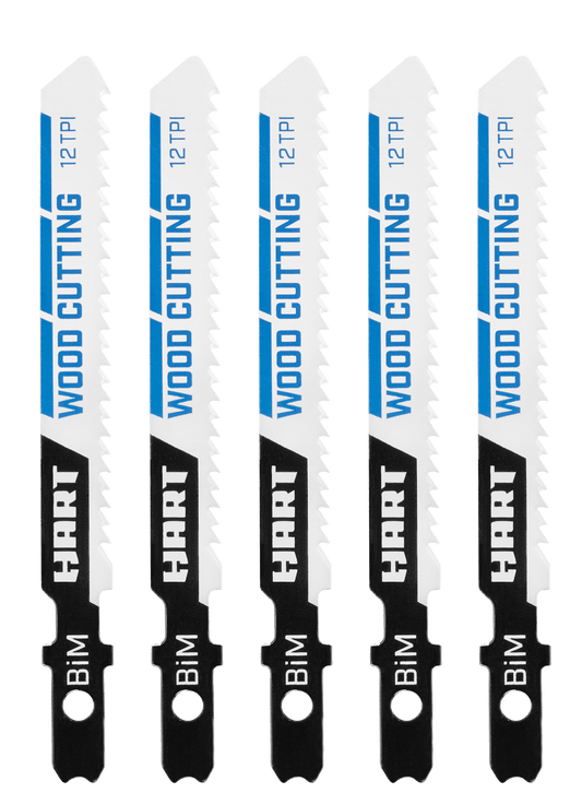 5 PC. 12 TPI Jigsaw Blades