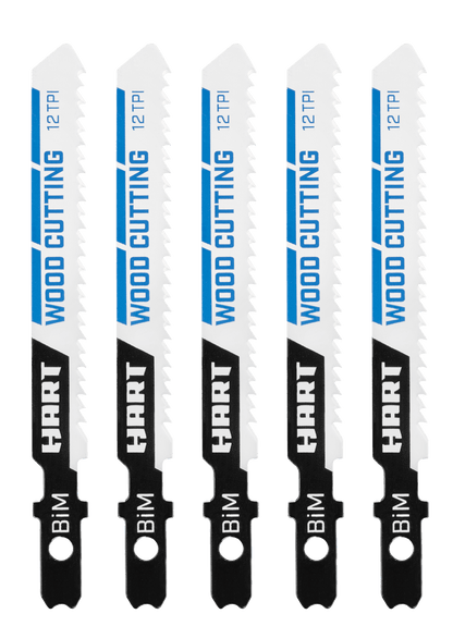 5 PC. 12 TPI Jigsaw Blades