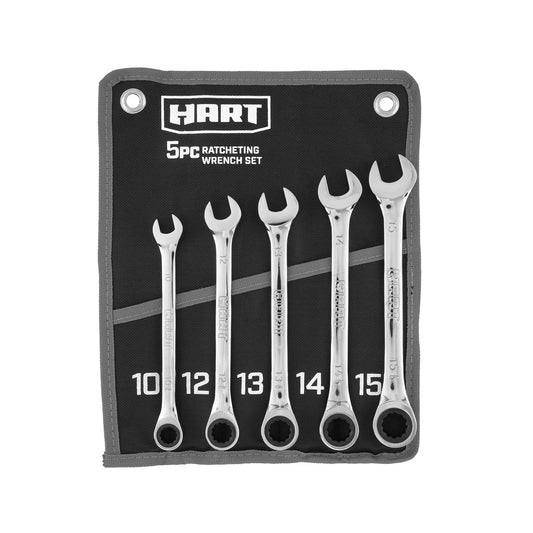 5 PC MM Ratcheting Wrench Set
