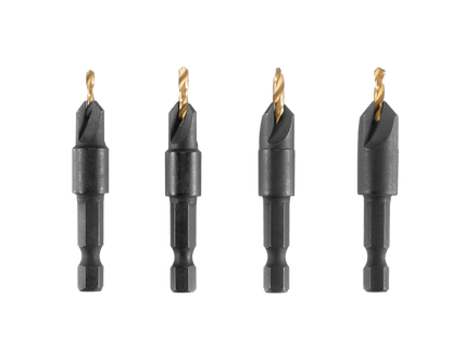 5 PC. Titanium Countersink Bit Set